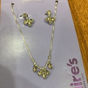 NWT Claire’s Necklace and earring set
